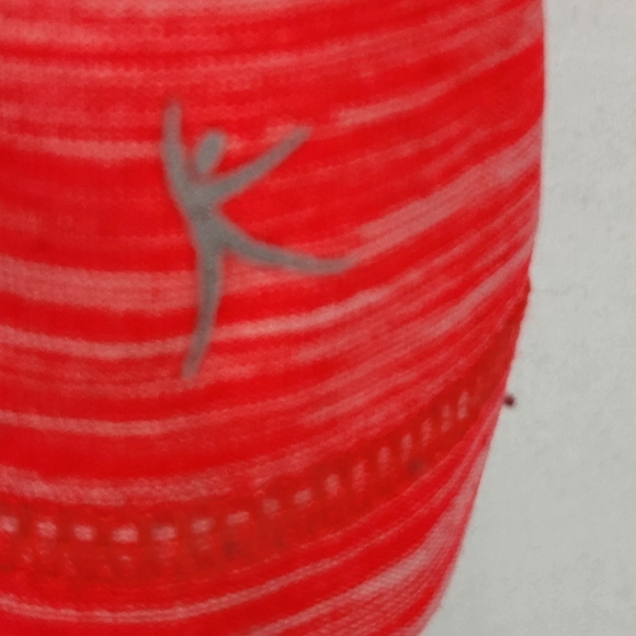 Danskin Dri More Orange Breathable Racerback Exercise Tank Size Medium - Picture 2 of 5